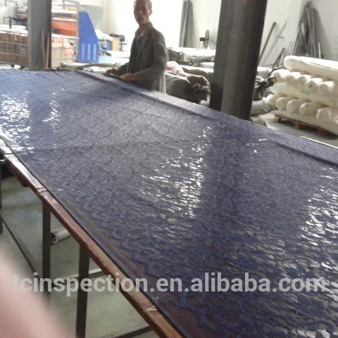 Stof Inspectie Stof Kwaliteitscontrole Textiel Kwaliteitscontrole
