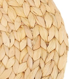 Heat Resistant Classic <b>Round</b> Non-Slip Handmade Braided Woven Eco-Friendly Dinner Table Mats <b>Placemat</b> for Kitchen Wedding - Product Image 3