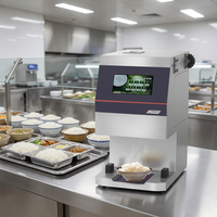 Distributeur de riz automatique à écran tactile 10,1 pouces, sortie rapide en 3 secondes, capacité de 10-30 kg, 8 portions réglables, diviseur de portions de riz