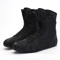 Confort professionnel et soutien Sanda Wrestling & Haltérophilie Chaussures de boxe pour l'entraînement