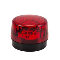 Luz de Advertencia Estroboscópica LED Circular Super Siren SL-05L, DC 9-15V, Certificación CE, Luz de Alarma Antirrobo y Contra Incendios
