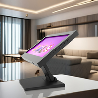 Support de bureau en alliage d'aluminium pour iPad 10 de 10.9 "avec support d'angle de mouvement complet et support de verrouillage pour tablette PC
