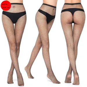 Cheap High Waisted Fishnet Tights Stockings High Waist Fishnets Sheer Pantyhose For Women