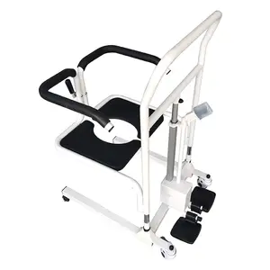 Patient Transfer Lift Chair Senyang Wholesale Medical Portable Electric Wheelchair Toilet Move Wheel Nursing Patient Transfer Lift Commode Chair For Elderly