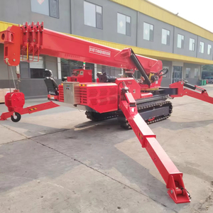 מחיר מפעל עגורן זחלילי נייד קטן 10 טון 12 טון עגורן עכביש זחלילי לבנייה - Product Image 1