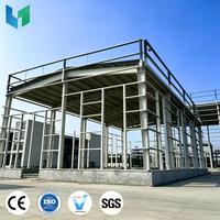 Construction de Bâtiments de Bureaux à Plusieurs Étages avec Structure Métallique pour Projet de Parc d'Entreprises et Stade Sportif