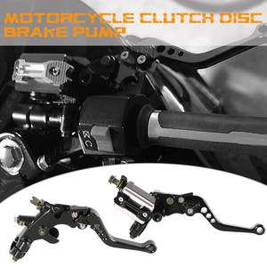 Levier de frein et d'embrayage universel pour moto avec réservoir de liquide de frein intégré, compatible avec les systèmes de guidon de 7/8 pouces - Product Image 5