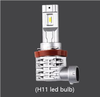 Ampoule LED H11 pour remorque de camion WTTG, couleur simple/double, haute qualité, haute luminosité, DC12V-24V, garantie 12 mois