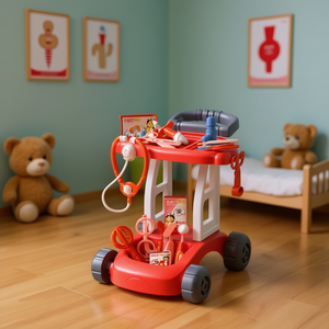 Carrello Mio Dottore 37x37x31 Cm <b>Doctor</b> Toy <b>Set</b> For Kids Role Play - Product Image 3