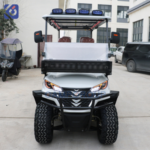 Carrello da Golf a benzina di Design di lusso 6 posti sollevato da Golf Buggy da strada alimentato a Gas Club Car EPA supporto turismo Golf Car - Product Image 3