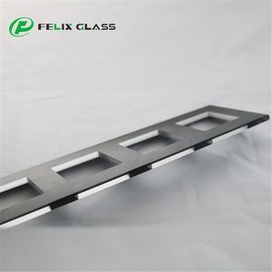 Felix Glass - Cristal Templado de Alta Calidad con Borde Pulido, Perforación CNC, Pintura de Baja Temperatura, Enchufe de 4 Tomas para Interruptor de Pared - Product Image 1