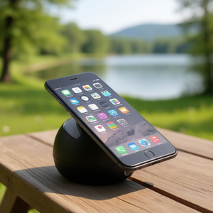 Support de smartphone portable multicolore et support pour haut-parleur en un seul et pratique modèle D0100HELZP7 - Product Image 2