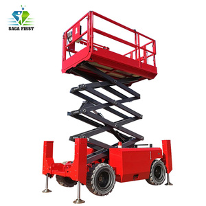 Plataforma Elevadora de Tijera Eléctrica Hidráulica de 8m 10m 12m 14m 16m Diseñada por <span class=keywords><strong>Nifty</strong></span> Haulotte - Product Image 5