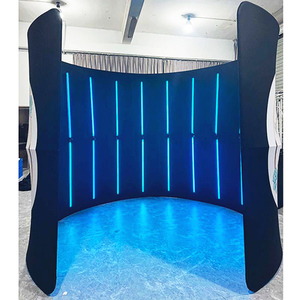 2025 mejor opción inflable Led 360 cabina de fotos recinto inalámbrico automático giratorio Selfie portátil telón de fondo Metal impermeable - Product Image 2