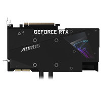 Carte graphique de jeu GIGABYTE AORUS GeForce RTX 3090 XTREME WATERFORCE 24G d'occasion, intégrée avec 24 Go de mémoire GDDR6X 384 bits