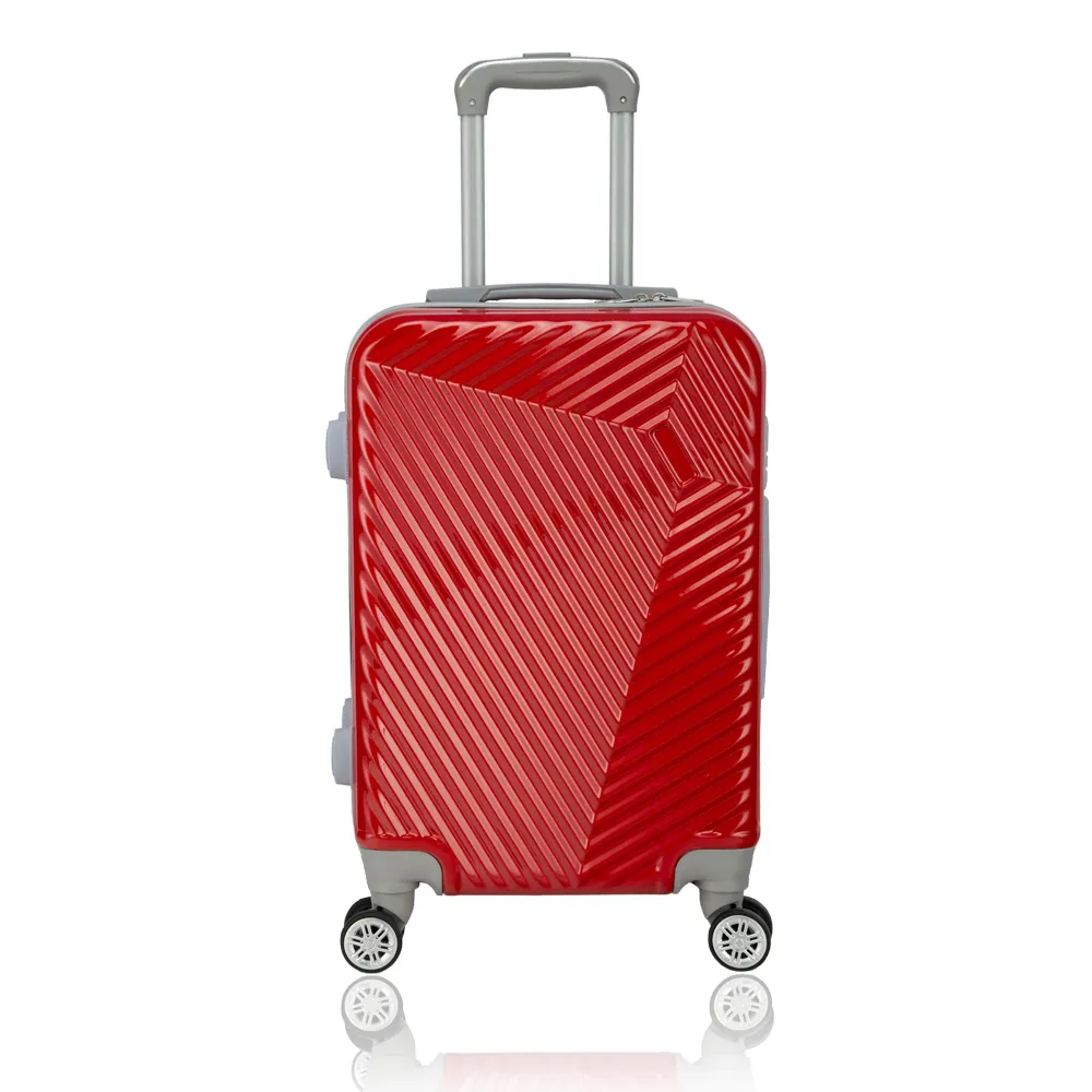 Valise à roulettes en PVC, 3 pièces, fabriquée en chine, haute qualité, pour voyage