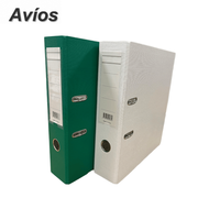 Portadocumentos de Papel A4 al por Mayor, Clip Metálico de 3 Pulgadas con Logotipo Personalizado, Archivador de Palanca para Clasificación de Datos