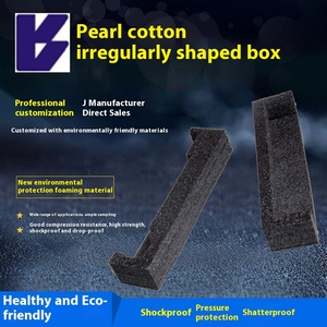 Matériau de rembourrage de protection d'angle en coton perlé EPE en forme de H pour la mousse de matériau d'emballage de petits appareils ménagers électroniques - Product Image 3