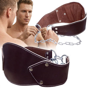 Cinturón de levantamiento de pesas de cuero de vaca con logotipo personalizado SAAR INDUSTRIES, soporte de espalda ajustable, hebilla para barra de gimnasio y faja reductora de cintura - Product Image 1