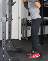 NEH – cale de Squat en caoutchouc de haute qualité, bloc de mollet, rampe et planche inclinée pour exercice de Squat à mouvement complet, bloc de cale