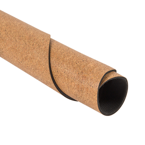 Colore naturale Datura fiori Eco-Friendly grande antiscivolo Design personalizzato sostenibile sughero Fitness rotondo <span class=keywords><strong>meditazione</strong></span> stuoia Yoga - Product Image 6