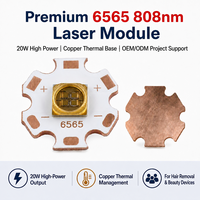 Diodo Láser VCSEL de 808nm y 12W, Módulo SMD 6565 con Sustrato de Cobre para Fabricantes de Dispositivos de Belleza y Depilación OEM