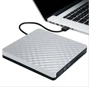 Trasferimento dati ad alta velocità USB 3 0 Portable CD DVD RW Burner Slim DVD CD Writer Player unità DVD esterna USB 3 0 Max Laptop nero