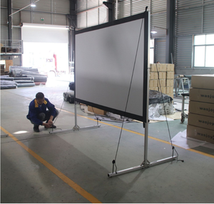 Pantalla de proyección de pliegue rápido de 120 pulgadas 16:9, pantalla de proyector de películas para exteriores, pantalla de proyección portátil - Product Image 5