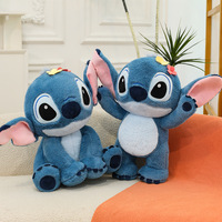 Boneka Alien Anak Anjing Biru Berbagai Ukuran, Hadiah Ulang Tahun, Hadiah Liburan, Hadiah Pasangan, Mainan Penghibur, Mainan Mesin Cakar, Ornamen Dekorasi