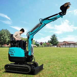 Acheter en gros Chine mini pelleteuse pelleteuse CE/EPA 0.8 tonnes 1 tonne crawle r petite pelle - Product Image 2