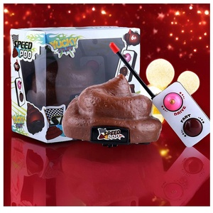 KK nouveau drôle <span class=keywords><strong>Poo</strong></span> jouets télécommande vitesse caca voiture, caca <span class=keywords><strong>jeu</strong></span> télécommandé véhicule pet Machine caca jouets de fête pour les enfants - Product Image 3