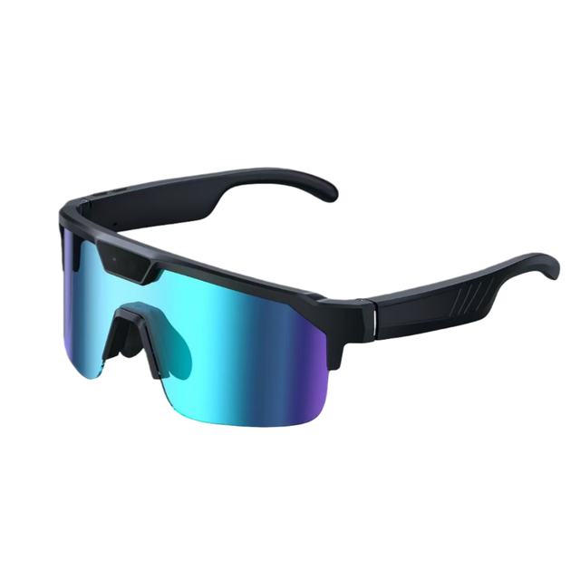 AI Smart Sunglasses with Camera Video Voice Assistant UV Protection Polarized for Cycling Running