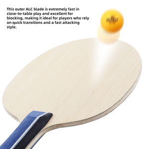 Raquette <span class=keywords><strong>de</strong></span> <span class=keywords><strong>ping</strong></span>-<span class=keywords><strong>pong</strong></span> OEM ALC 7 plis, lame <span class=keywords><strong>de</strong></span> tennis <span class=keywords><strong>de</strong></span> table pour <span class=keywords><strong>joueur</strong></span> <span class=keywords><strong>professionnel</strong></span> - Product Image 4
