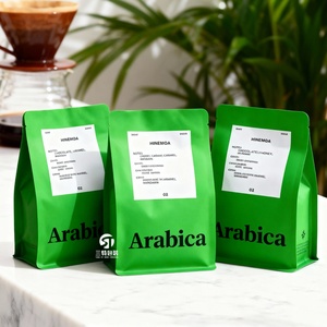 Custom Resealable Coffee Packaging Bags Valve BOPP/VMPET/PE Material Bottom Gusset Design Digital Printing Pet Food Chewing Gum - Product Image 1