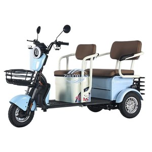 Véhicule électrique robuste à trois roues pour les déplacements et le transport domestiques - Product Image 1