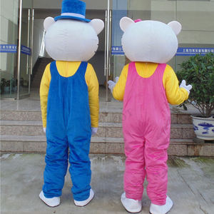 Juguetes <span class=keywords><strong>de</strong></span> peluche Hello Cat Mascot Cosplay Fancy Dress Outfit para adultos Mascot Costume Animal CAT party evento mascota - Product Image 4