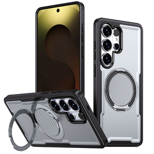 เคสโทรศัพท์กันกระแทกระบบแม่เหล็กสำหรับ Samsung Galaxy, S26พิเศษ TPU + PC มีห่วงหมุนได้360 ° ใช้ได้กับ A27 A17 A37 A57 <span class=keywords><strong>xcover</strong></span> 7 - Product Image 1