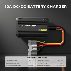 <span class=keywords><strong>Cargador</strong></span> de Batería de 50A 12V DC a DC de 600W con Conector Anderson para RV, <span class=keywords><strong>Camper</strong></span>, Caravana, Camión y Automóvil - Product Image 2