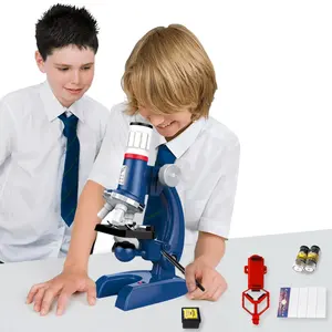 microscoop voor laboratorium speelgoed voor kids Suppliers-Children Microscope Kids Junior Microscope Set Educational Microscope Kit Science Lab Set Education Toy Gifts