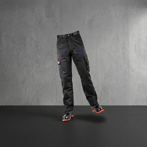 Pantalones de Trabajo Resistentes para Hombre, Tipo Cargo, con Múltiples Bolsillos, de Poliéster/Algodón, con Cierre de Botones - Product Image 6
