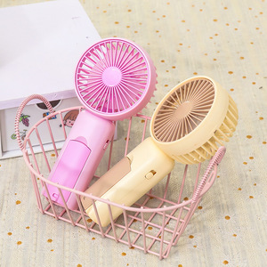 Portable Handheld <b>Fan</b> With Hidden Phone <b>Stand</b> Rechargeable Battery 2W DC Motor For Desk And Outdoor Use - Product Image 2
