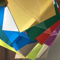 Feuille Acrylique Dorée Miroir Or 1mm 2mm 3mm 4mm 5mm Épaisseur 4x8ft Pmma Couleur Argent Or Rose Acrylique Feuille Miroir Plastique