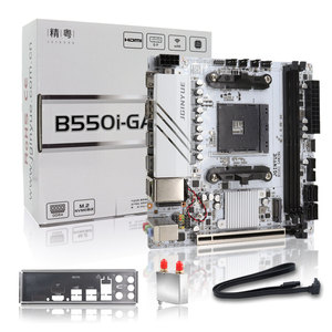 Placa Base <span class=keywords><strong>ITX</strong></span> B550i GAMING <span class=keywords><strong>Mini</strong></span> <span class=keywords><strong>ITX</strong></span> Compatible con Ryzen R5 Serie 4000/5000, RAM DDR4, PCI-E 4.0, Disco Duro SATA Integrado para Escritorio - Product Image 6