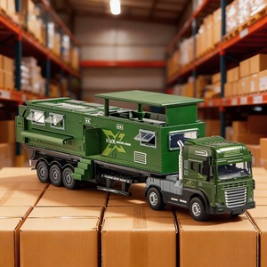 <span class=keywords><strong>Camion</strong></span> de camping-car de simulation grand format à l'échelle 1:5 certifié CPC ASTM EN71 avec son et lumière, cadeau pour garçons et enfants, ornement - Product Image 1