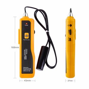 Localizador de Falhas de Fios Metálicos Elétricos com Cabo de 500m de Alcance Detector de Continuidade - Product Image 2