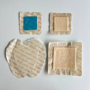 상처 드레싱 논스틱 멸균 드레싱 패드 상처 관리를 위한 자체 접착 방수 - Product Image 1