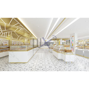LUX ที่กำหนดเองทำเบเกอรี่ร้านค้าปลีกอุปกรณ์การออกแบบที่ยอดเยี่ยมร้านค้าขนาดเล็กตกแต่งภายในสำหรับขนมปังและร้านเค้ก - Product Image 2