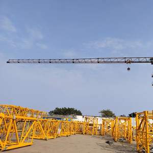 Grúa Torre Sin Pluma DAHAN de 10 Toneladas en Oferta, Modelo QTZ125(6015), Parte Superior Plana, Altura Máxima 200M, Momento de Elevación Nominal 125t.m - Product Image 5