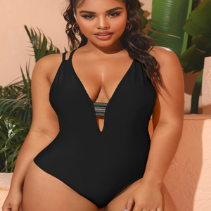 Maillot de <span class=keywords><strong>bain</strong></span> rembourré pour la plage, maillot de <span class=keywords><strong>bain</strong></span> pour femmes rondes, grande taille, maillot de <span class=keywords><strong>bain</strong></span> une pièce, bikini, vêtements de sport pour femmes adultes - Product Image 5