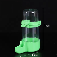 Distributeur d'eau automatique pour perroquets de 240 ml, accessoires pour cage à oiseaux suspendus, pour oiseaux de petite, moyenne et grande taille
